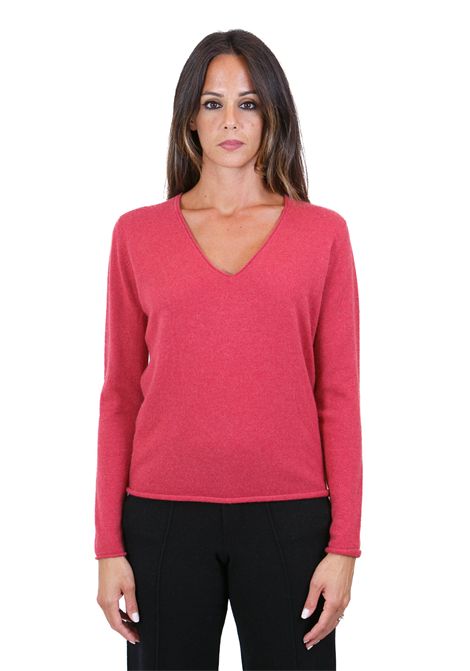 SCOLLO A V NOT SHY | Maglie | ASPEN-4702500CGARNET